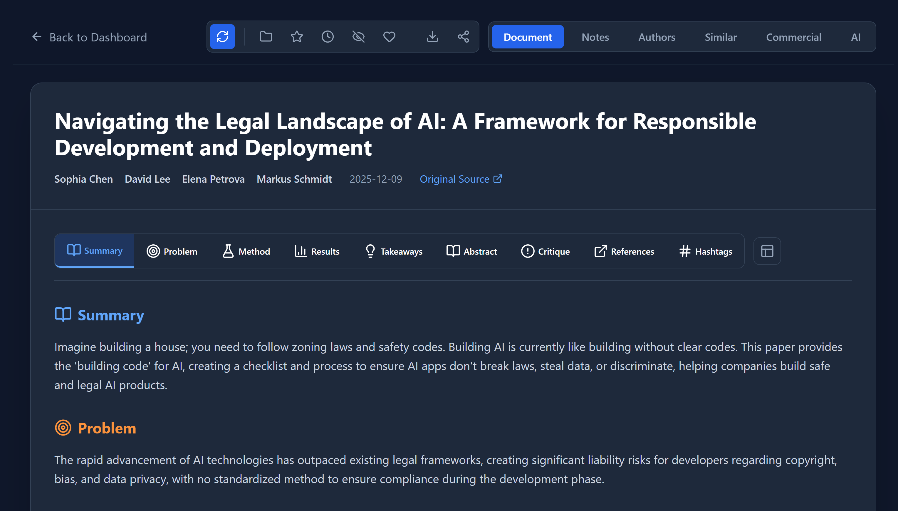 Paper Analysis View - Deep AI-powered research paper insights